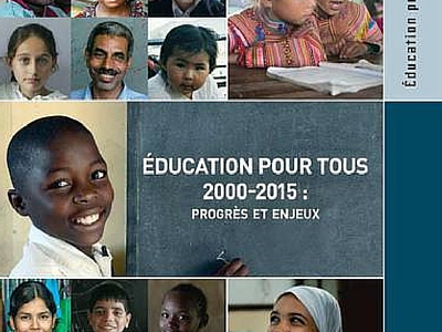 Photo couverture Rapport mondial 2015 de suivi Éducation pour tous : Réponses de la CME !