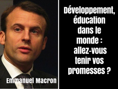 Photo couverture Emmanuel Macron président : retour sur ses promesses (avant l'élection) pour l'éducation dans le monde 