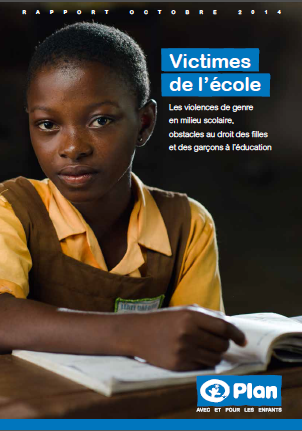 Photo couverture Rapport de Plan International France sur les violences de genre en mileu scolaire
